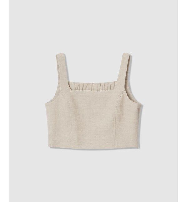 allureville「シャークスキンショートジレ」|ベスト・ジレ|