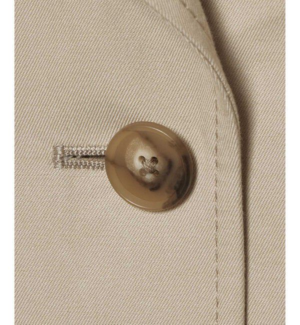 allureville「オーバーサイズショートトレンチコート」|ダッフルコート|