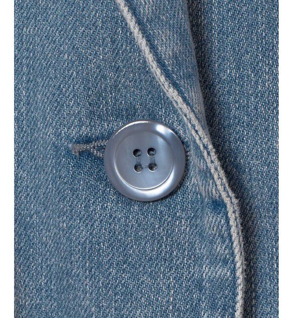 allureville「デニムシングルジャケット」|デニムジャケット|