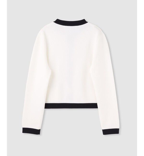 LOULOU WILLOUGHBY「◇【LOULOU WILLOUGHBY】バイカラーコンパクトカーディガン」|カーディガン|