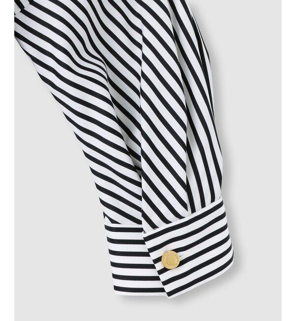 LOULOU WILLOUGHBY「【LOULOU WILLOUGHBY】タックパフシャツワンピース」|ワンピース|