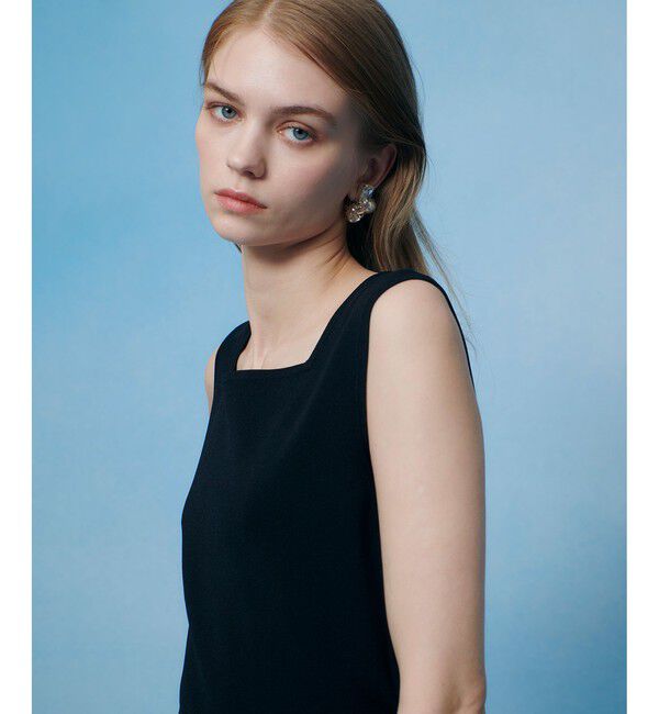 LOULOU WILLOUGHBY「【LOULOU WILLOUGHBY】スクエアタンクトップ」|タンクトップ|