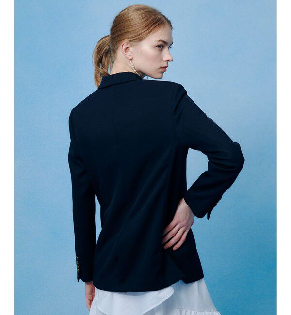 LOULOU WILLOUGHBY「【LOULOU WILLOUGHBY】ポリドビーダブルジャケット」|テーラードジャケット|