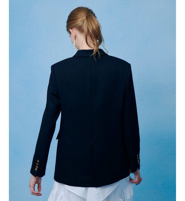 LOULOU WILLOUGHBY「【LOULOU WILLOUGHBY】ポリドビーダブルジャケット」|テーラードジャケット|