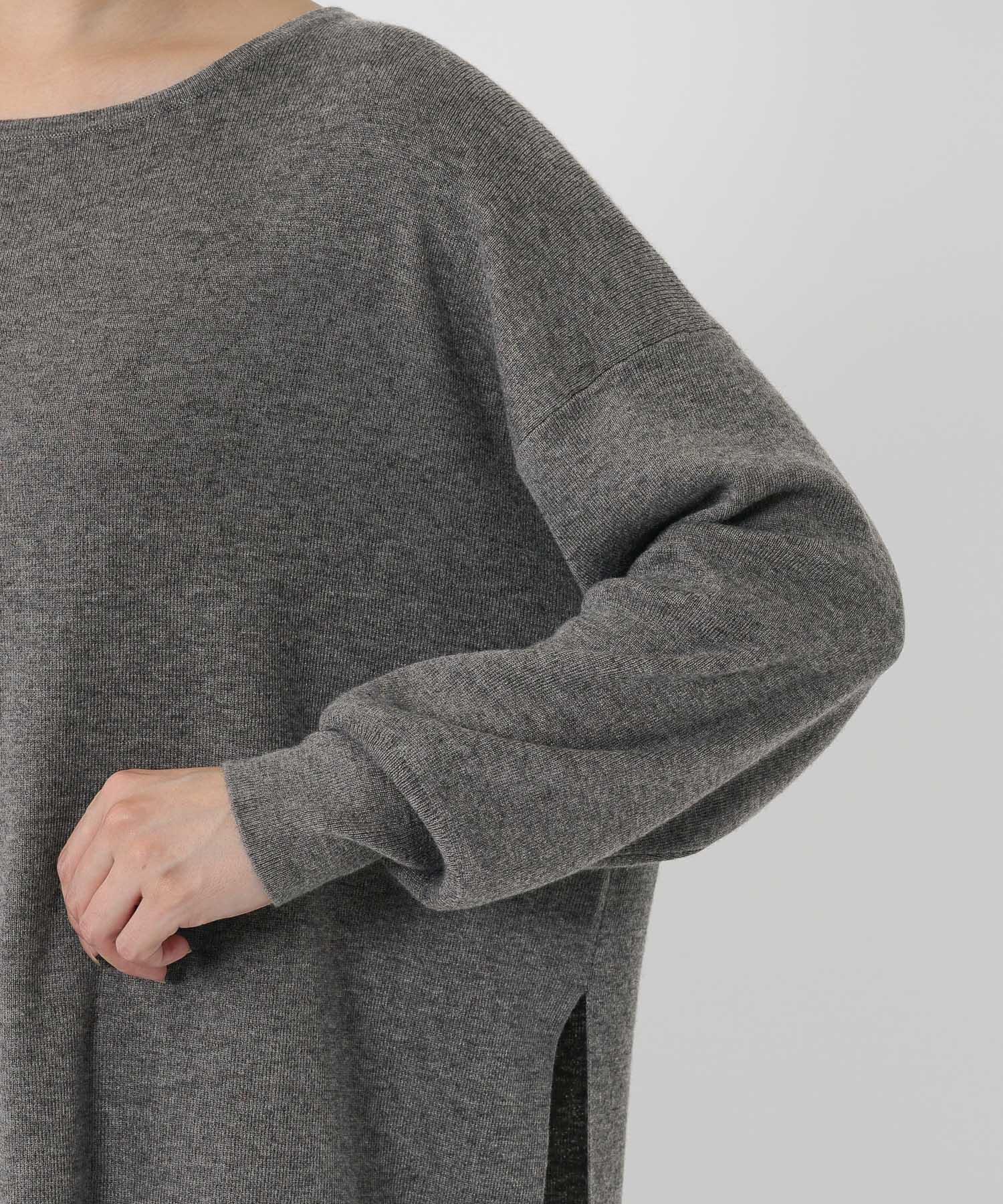 BABYLONE「ボートネックポンチョニット」|ニット・セーター|