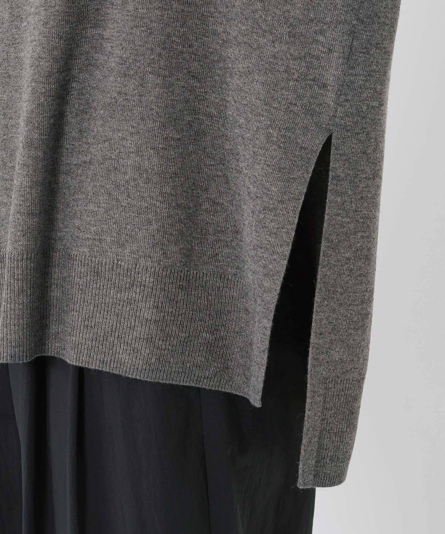 BABYLONE「ボートネックポンチョニット」|ニット・セーター|