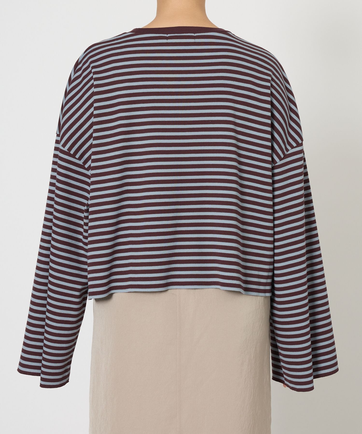 BABYLONE「【大屋夏南さんコラボアイテム】ボーダーロンT」|Tシャツ・カットソー|