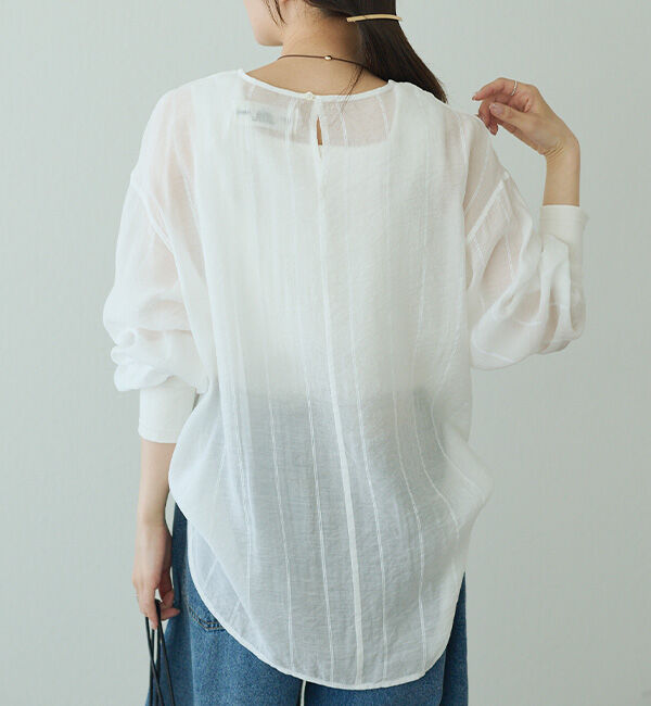  「【新色登場】レイヤードプルオーバーブラウス」|プルオーバー|