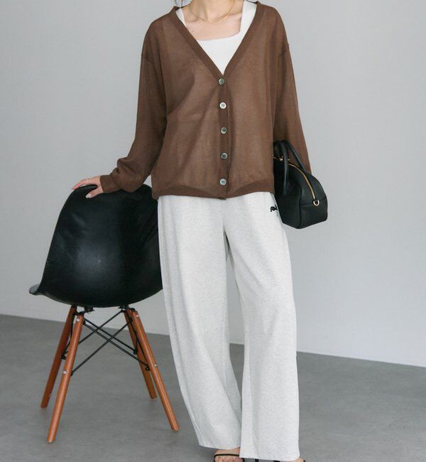  「【日焼け・冷房対策に◎】シアーカーディガン」|カーディガン|