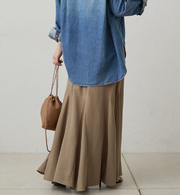  「セルロースマチ付きスカート」|スカート|