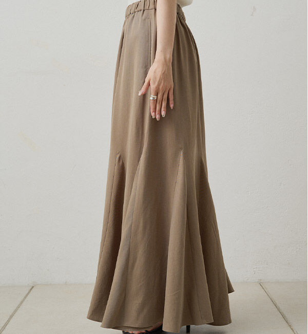  「セルロースマチ付きスカート」|スカート|
