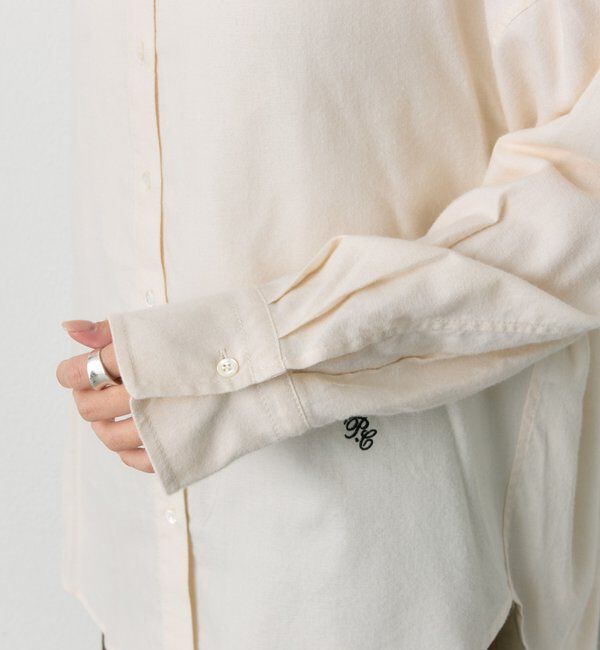  「起毛オーバーシャツブラウス」|シャツ・ブラウス|