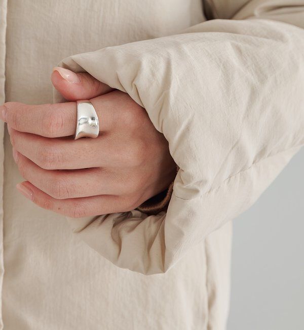  「ボリュームカラーダウンジャケット」|テーラードジャケット|