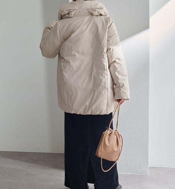  「ボリュームカラーダウンジャケット」|テーラードジャケット|