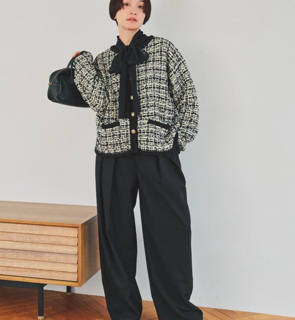  「【SMLサイズ展開/セットアップ対応】TRツータックスラックスパンツ」|その他|