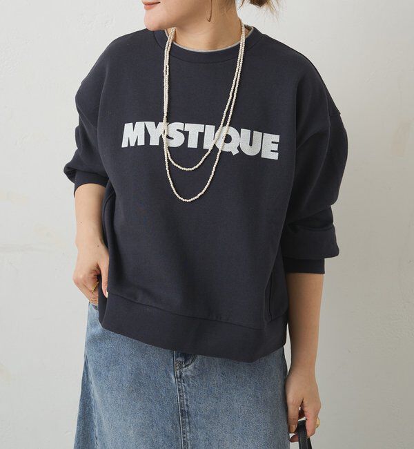  「レイヤード風スウェット」|プルオーバー|