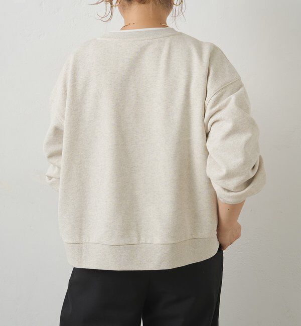  「レイヤード風スウェット」|プルオーバー|