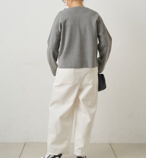  「【手洗い可能】ミラノリブニットカーディガン」|カーディガン|