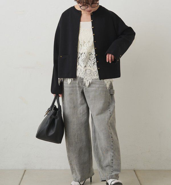  「【手洗い可能】ミラノリブニットカーディガン」|カーディガン|