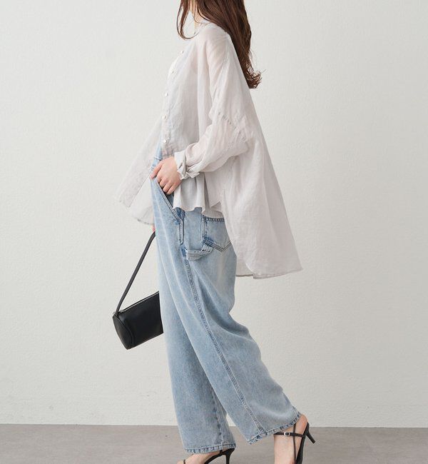  「【新色登場/リバイバル】ラミーオーバーシャツブラウス」|シャツ・ブラウス|