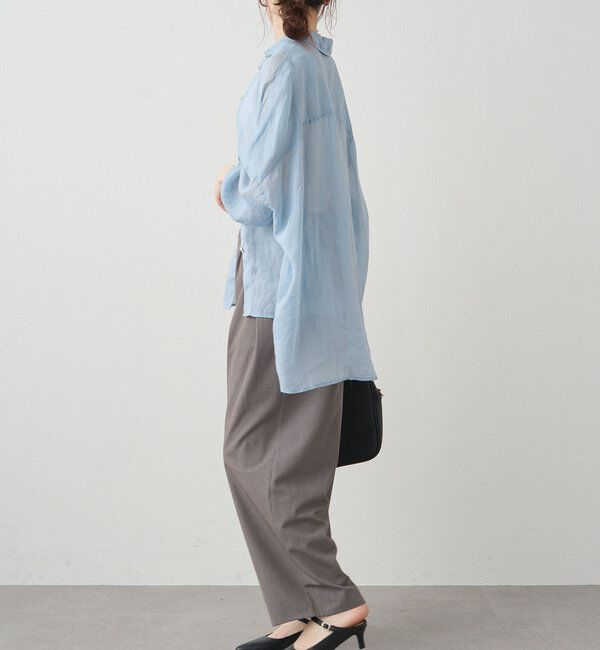  「【新色登場/リバイバル】ラミーオーバーシャツブラウス」|シャツ・ブラウス|