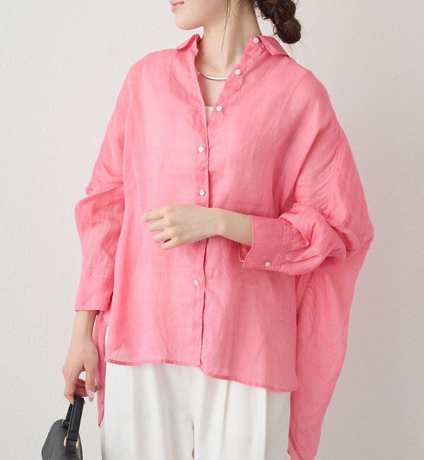  「【新色登場/リバイバル】ラミーオーバーシャツブラウス」|シャツ・ブラウス|