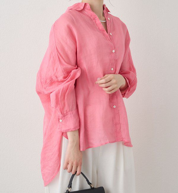  「【新色登場/リバイバル】ラミーオーバーシャツブラウス」|シャツ・ブラウス|