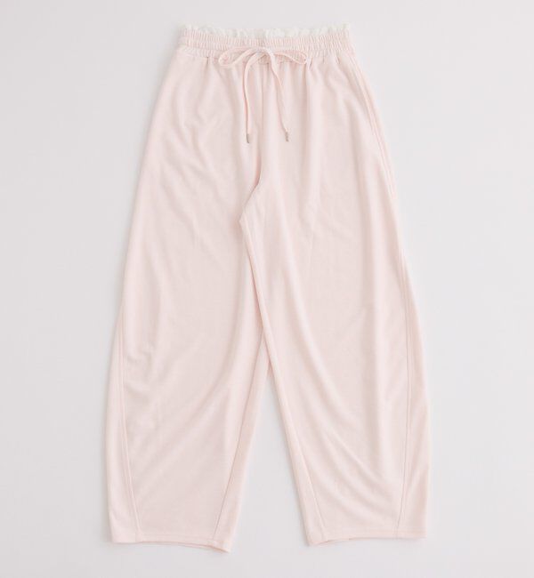  「レーススウェットカーブパンツ」|その他|