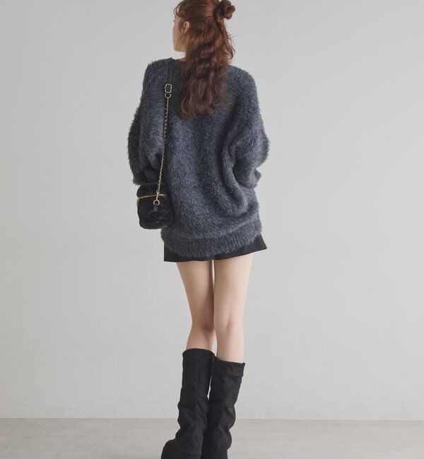  「あざとモテフェザーカーデ」|ニット・セーター|