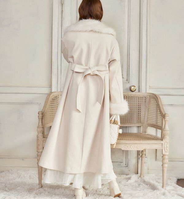  「ファー付マルチロングコート」|その他|