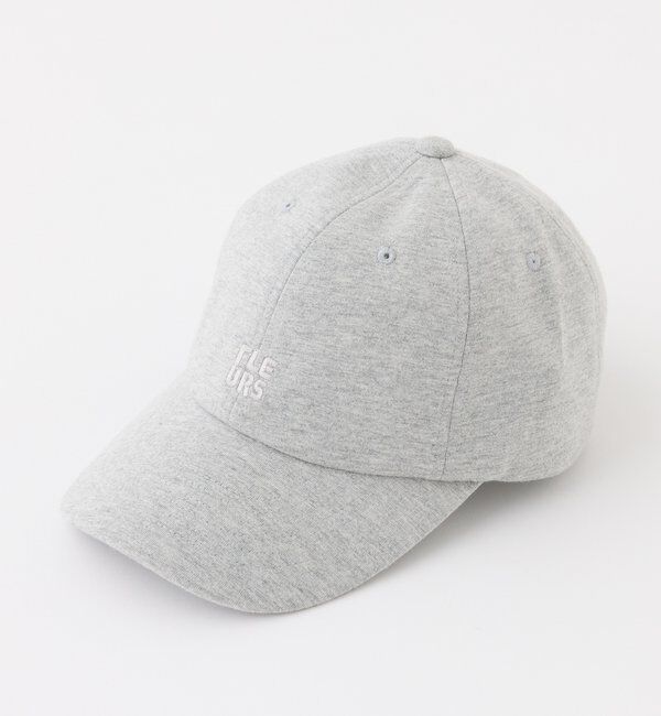  「ロゴ刺しゅうキャップ」|その他|グレー