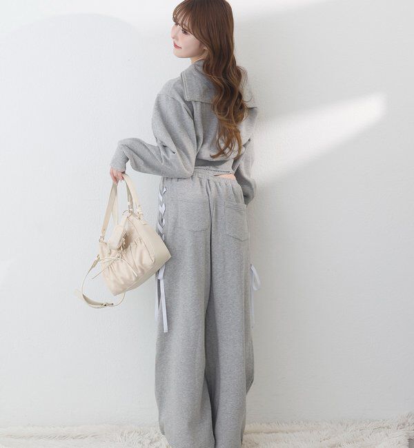  「【セットアップ可能】セーラーカラーロゴスウェット」|プルオーバー|