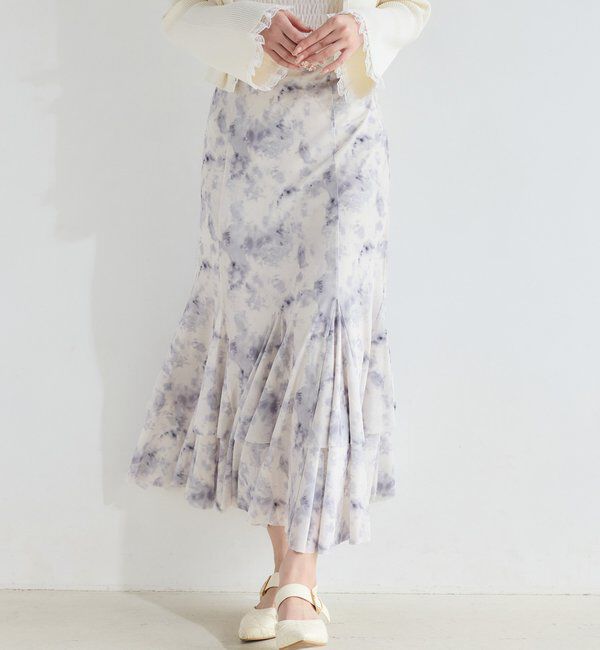  「チュールマーメイドスカート」|スカート|ブラック系その他