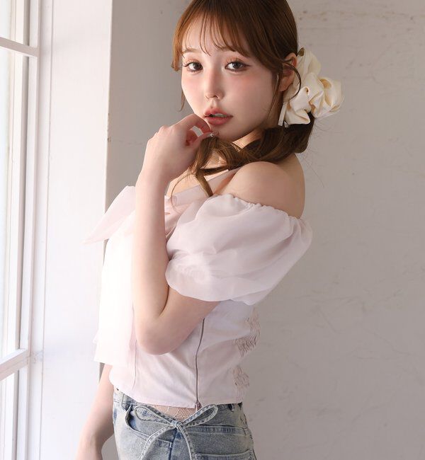  「ビッグリボンブラウス」|シャツ・ブラウス|