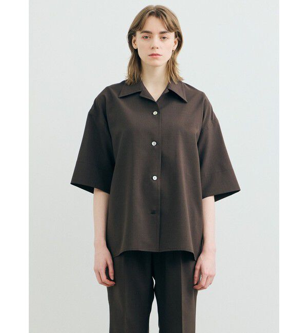 MARMARMAR「MARMARMAR オープンカラーシャツ」|シャツ・ブラウス|