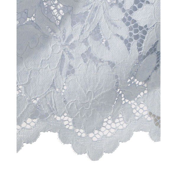 MIDIUMISOLID「MIDIUMISOLID for Ladies レースコンビシャツワンピース」|ワンピース|