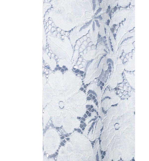 MIDIUMISOLID「MIDIUMISOLID for Ladies レースコンビシャツワンピース」|ワンピース|