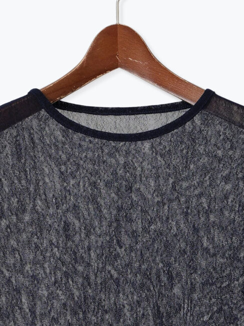 Te chichi「【宮本茉由着用】ランダムドットチュールギャザートップス」|Tシャツ・カットソー|