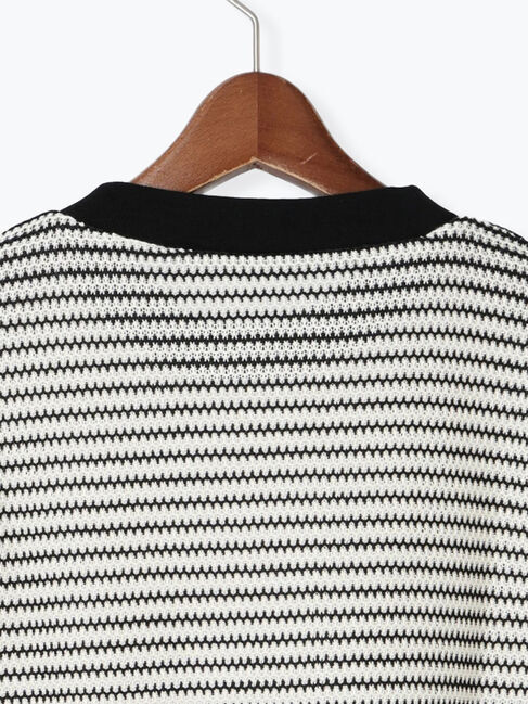 Te chichi TERRASSE「シアーボーダー半袖プルオーバー」|その他|