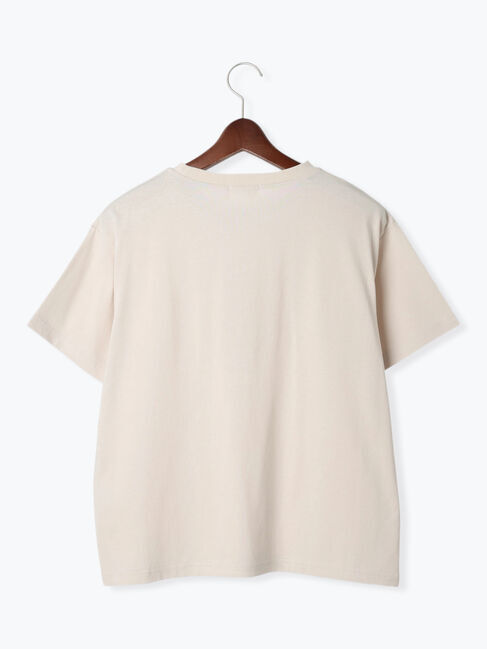 Te chichi TERRASSE「【接触冷感】犬モチーフプリントTシャツ」|Tシャツ・カットソー|