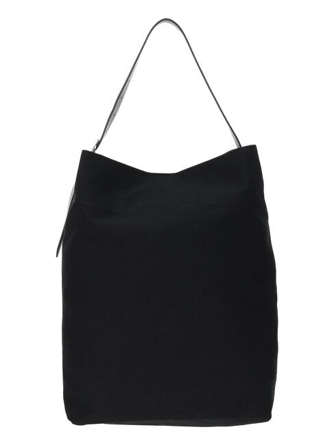 Lugnoncure「キャンバスショルダートートバッグ《2025autumn catalog item》」|その他|ブラック