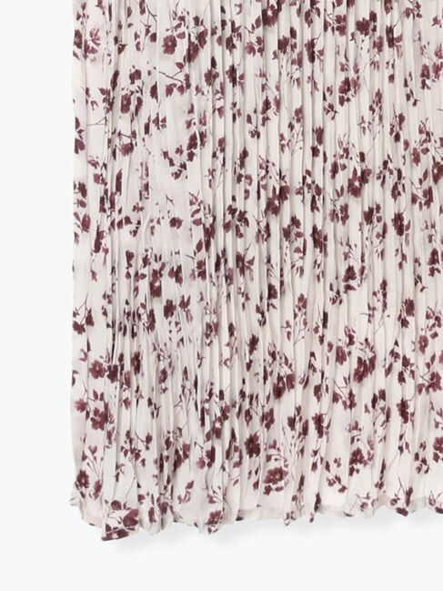 Lugnoncure「花柄クリンクルギャザースカート《2025autumn catalog item》」|スカート|