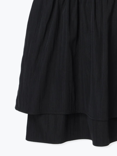 Te chichi TERRASSE「ナイロンペプラムベスト」|ダウンベスト・ベスト|