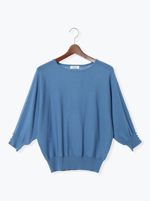 Te chichi TERRASSE「金釦ドルマンスリーブニット」|ニット・セーター|