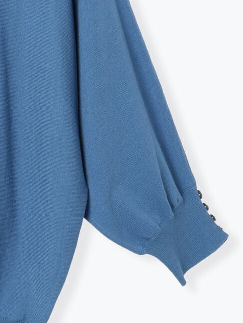 Te chichi TERRASSE「金釦ドルマンスリーブニット」|ニット・セーター|