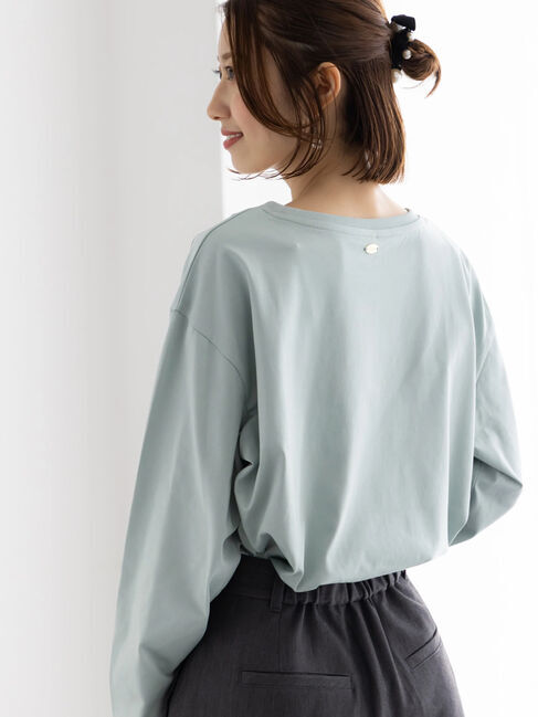 Te chichi「シルケットロングスリーブTシャツ《2025winter catalog item》」|Tシャツ・カットソー|