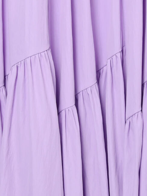 Te chichi「マットタフタバイヤスティアードスカート《2025winter catalog item》」|スカート|