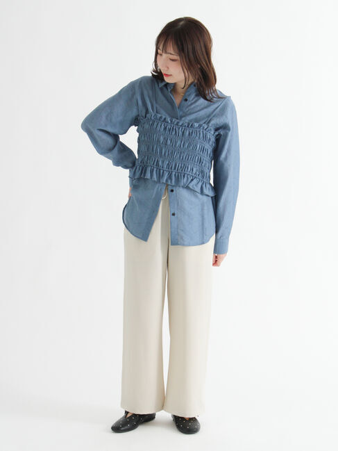 Te chichi TERRASSE「【選べる着丈】ストレートイージーパンツ」|その他|