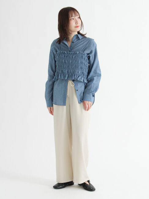 Te chichi TERRASSE「【選べる着丈】ストレートイージーパンツ」|その他|