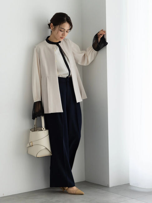 Te chichi「【セレモニーアイテム】2タックワイドパンツ（セットアップ可）」|その他|